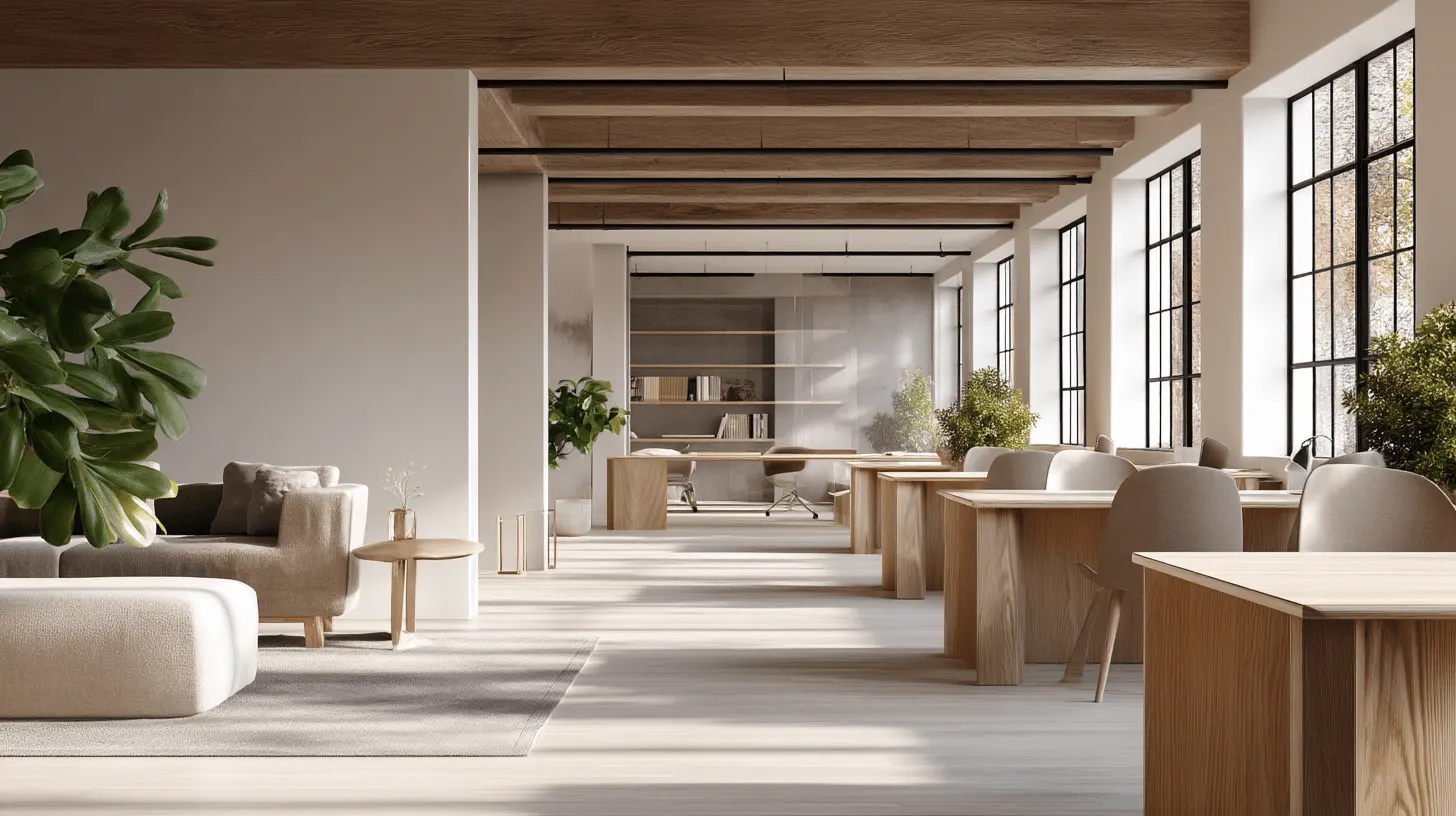 Modern office spaces