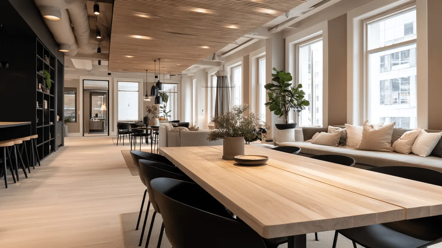 Modern office spaces